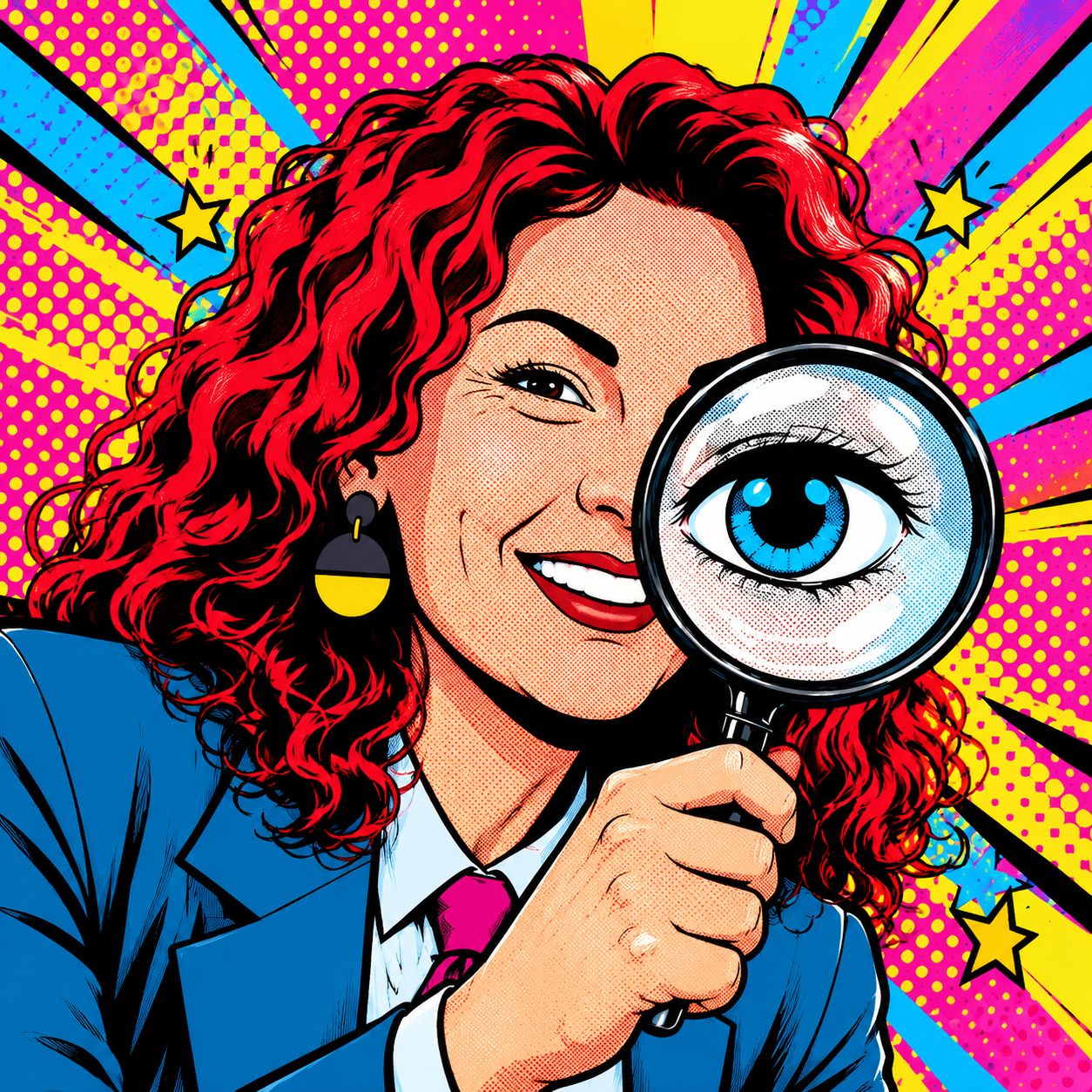 Audit de communication Homme Loupe