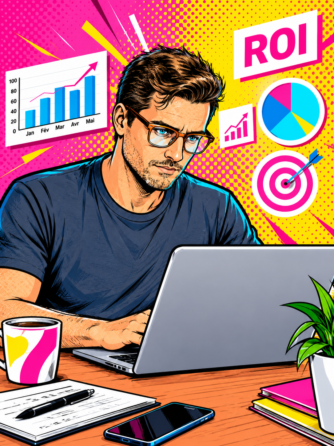 Data marketing et pilotage de rentabilité ROI PME